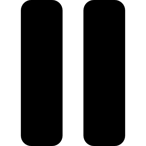 Pause multimedia big gross symbol lines